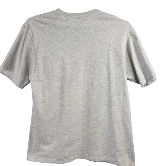 Pluma Vintage Mens Large Pale Gray T-Shirt 100% Heavyweight Cotton Short Sleeves - Picture 5 of 8